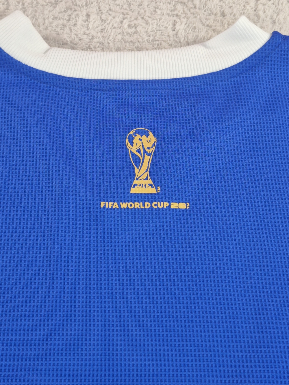 FIFA World Cup 2026 Italy Soccer Jersey XL Blue ITALIA Azzurri FIFA 126 NWT - Picture 10 of 10